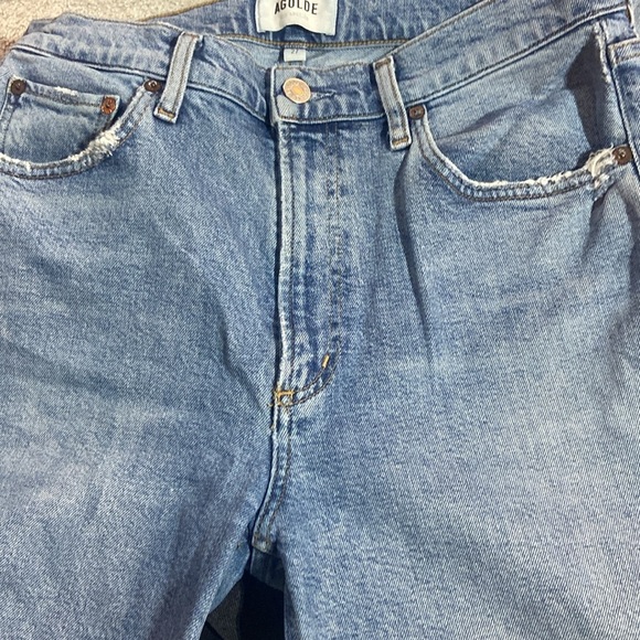 AGOLDE Wilder Mid Rise Comfort Straight Cascadia
Sz 27 A156C-1255 Organic Cotton - Picture 8 of 8